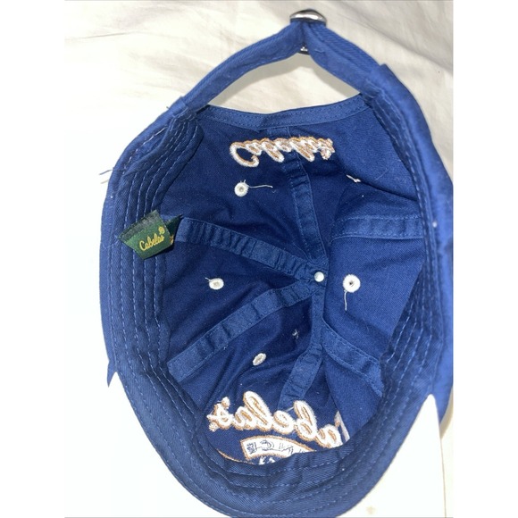 Cabela's Outdoor Since 1961 Baseball Hat Strap 100% Cotton Fishing Hunter Hats - Picture 14 of 16